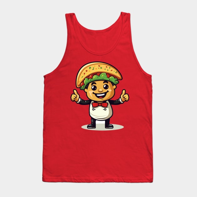 kawaii Taco T-Shirt cute potatofood funny Tank Top by nonagobich